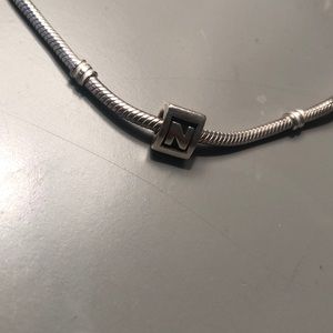 RETIRED Pandora Alphabet charm